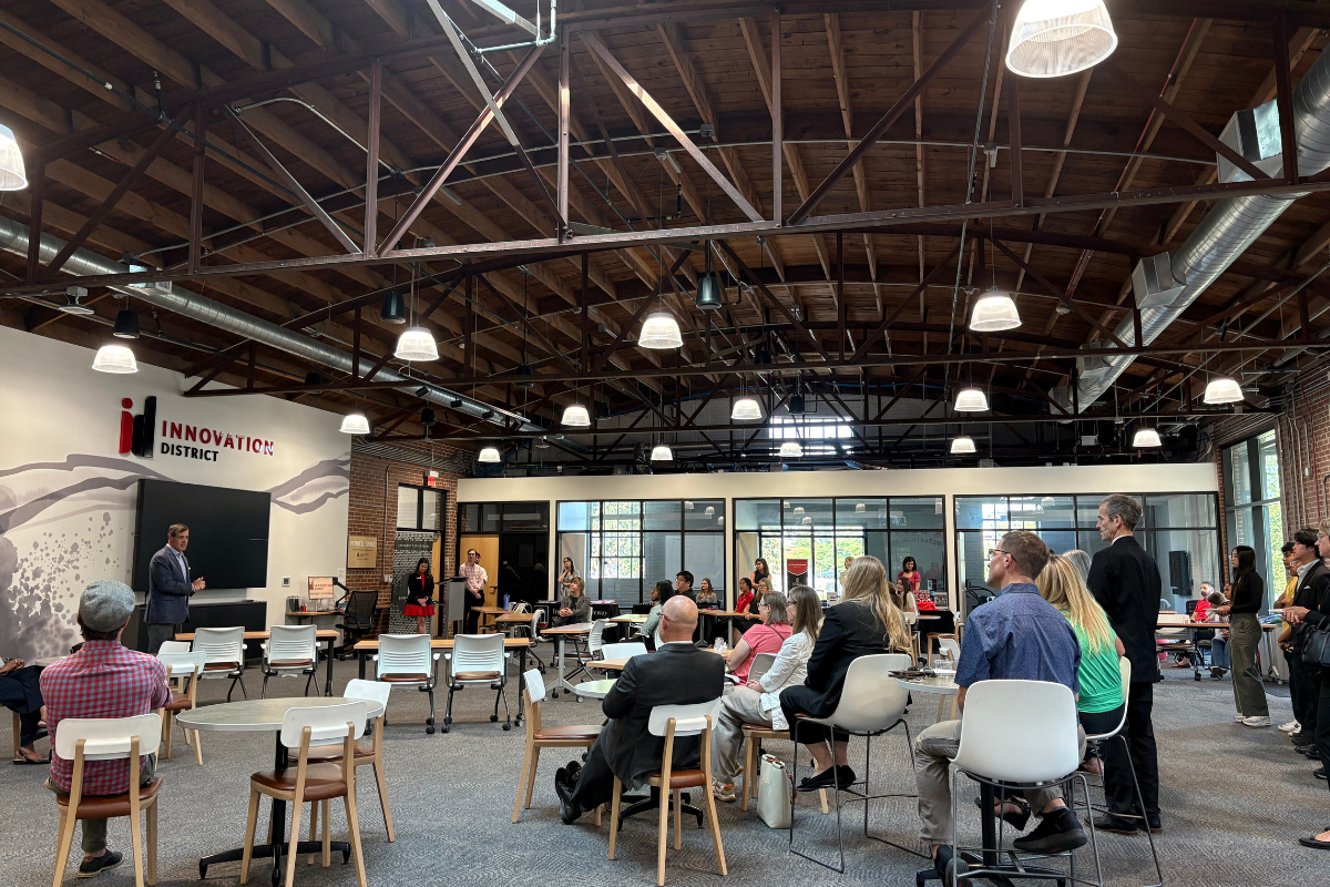 Photo from the UGA Innovation District's Night at the Hub event.