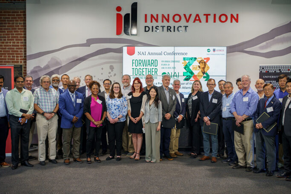 UGA's chapter of the National Academy of Inventors launches with 31 founding members composed of faculty from a range of disciplines. (Photo by Brandon Ward)